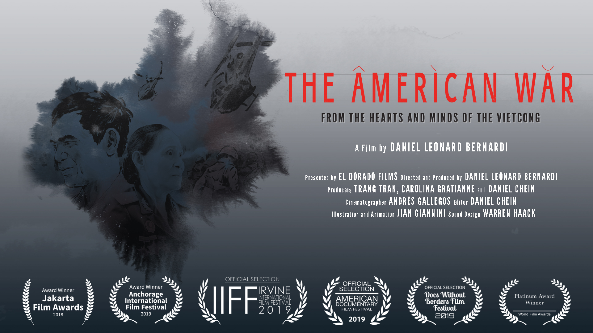 The American War movie poster with laurels